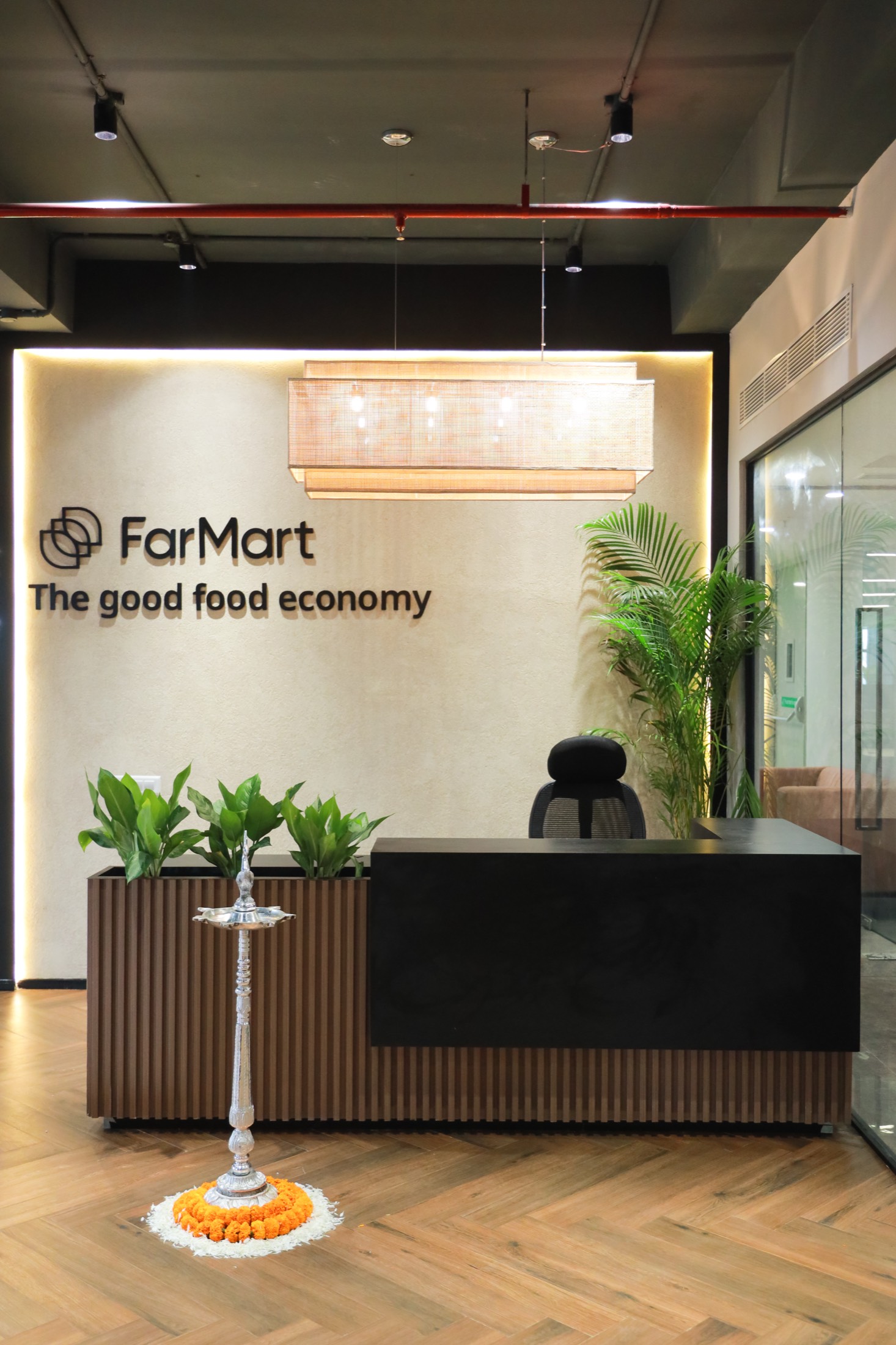 FarMart office workspace and seating